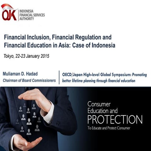Hadad Muliaman D. - 2015 Symposium on Financial Education in Tokyo