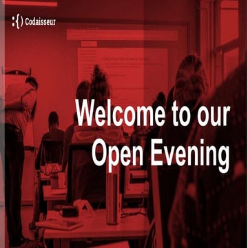 Codaisseur Open Evening Slides December