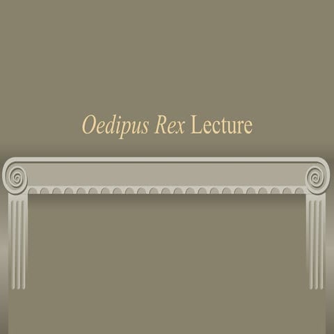 Oedipus Rex Introduction