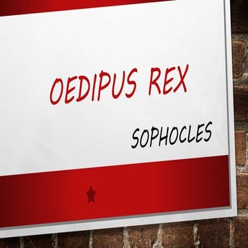 Oedipus rex