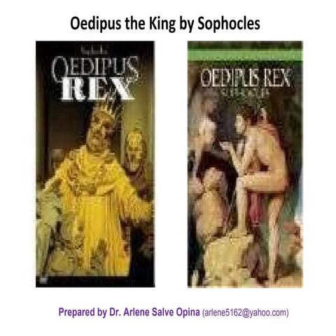 Oedipus The King