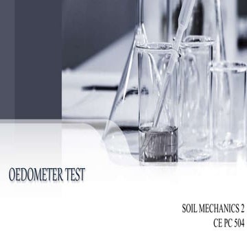 Oedometer test