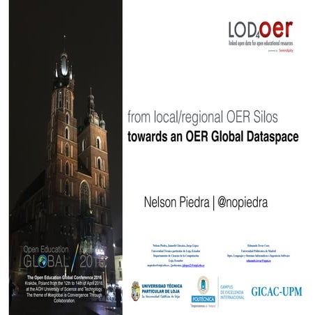 from local/regional OER Silos towards an OER Global Dataspace