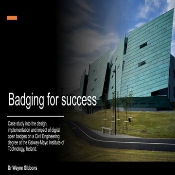 Digital Open Badges presentation | PPTX