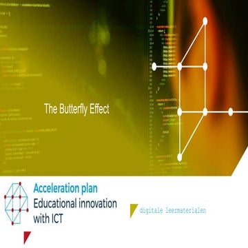 The butterfly effect: how connecting digital learning materials to the constr...
