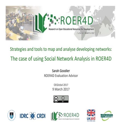 Strategies and tools to map and analyse developing networks: The case of usin...