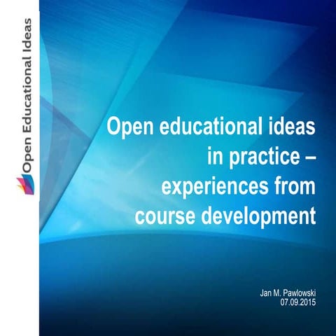 Collaborative Development of Open Educational Resources: Two Cases