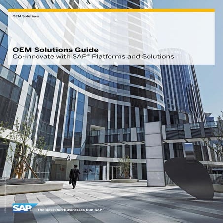 SAP OEM Solution guide 2014