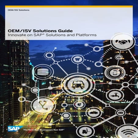 SAP OEM Solution guide for SAP Partners - 2017