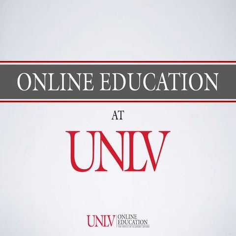 UNLV's Office of Online Education