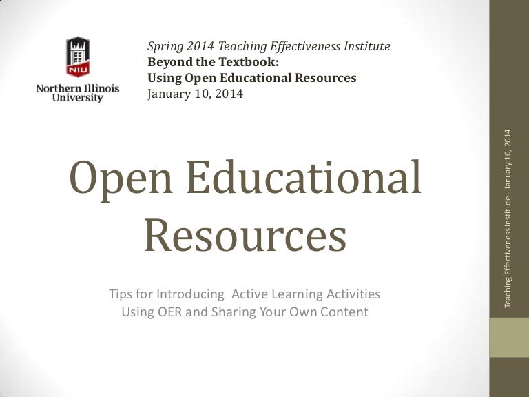 Open Educational Resources