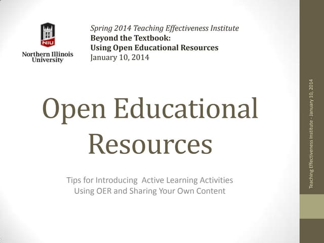 Open Educational Resources