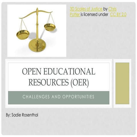 OER -- Open Educational Resources | PPTX