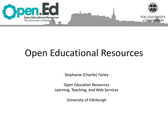 OER -  General overview