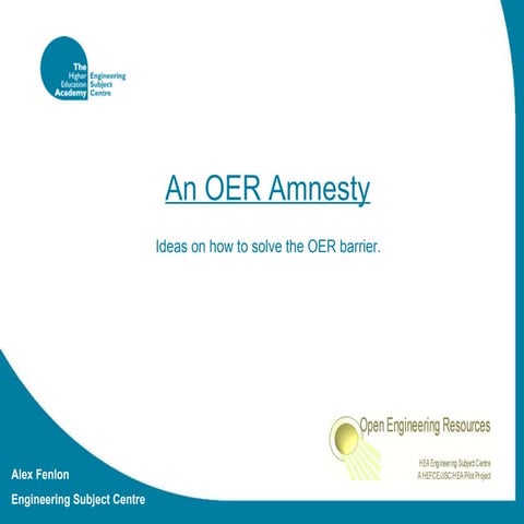 An OER Amnesty