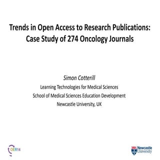 Trends in Open Access to Research P...