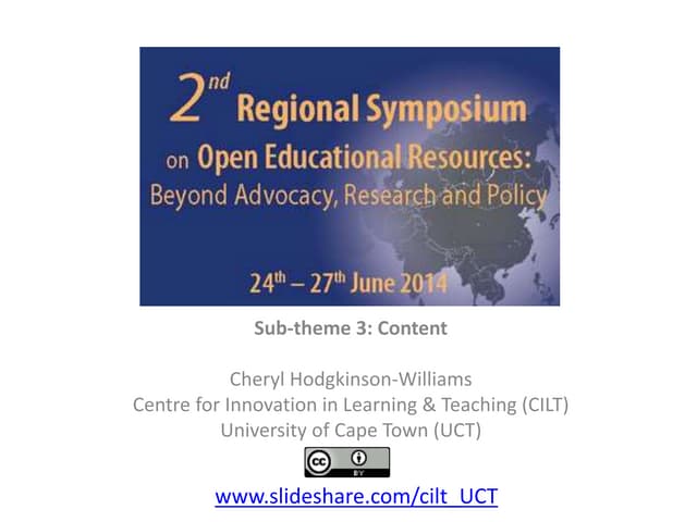 Degrees of ease: Adoption of OER, Open Textbooks and MOOCs in the Global South