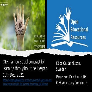 Oer camp 10dec2021_oer - a new social contract for learning throughout the li...