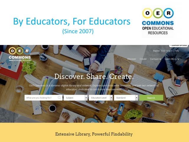 OER Commons: By Educators, For Educ...