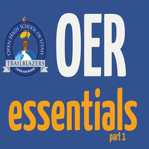 OER Essentials Workshop Part 1