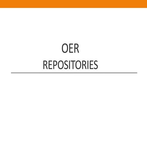 Oer Repositories Pptx