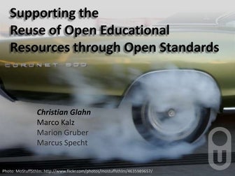 Supporting the Reuse of Open Educational Resources through Open Standards