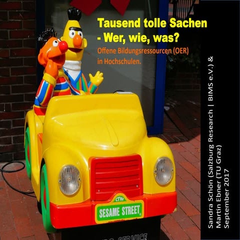 Open Educational Resources in Hochschulen