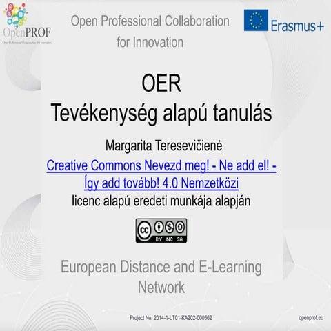 OER: Work Based Learning (HU)