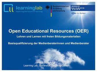 Open Educational Resources (OER) Lehren und Lernen mit freien Bildungsmateria...