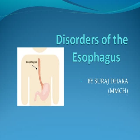 OESOPHAGUS PATHOLOGY