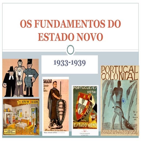 Salazar e o estado novo - Resumo - 9ºano | PPSX