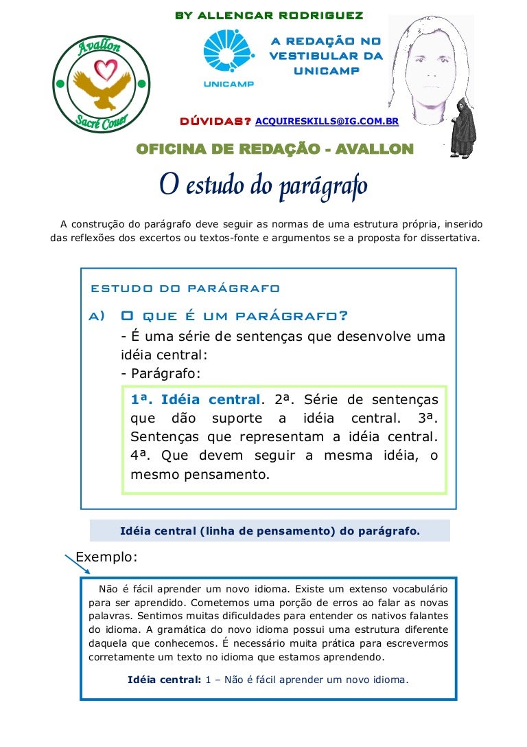 Dê A Sua Opinião Sobre A Afirmativa Do último Parágrafo