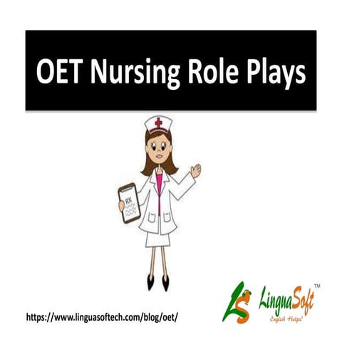 Oet nursing role plays