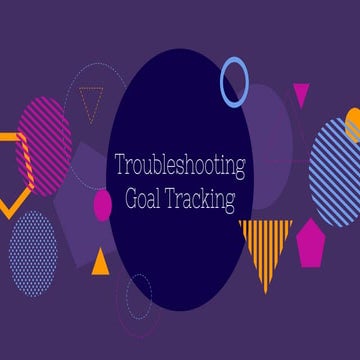 Troubleshooting Tracking Issues