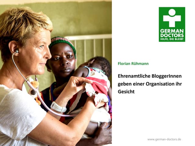 German Doctors e.V. Socialbar Frank...