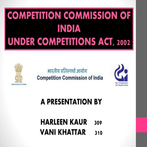 Competition Commission of India