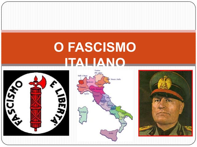 O fascismo italiano