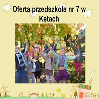 Oferta przedszkola
