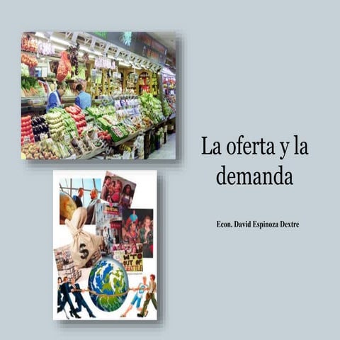 Oferta y demanda