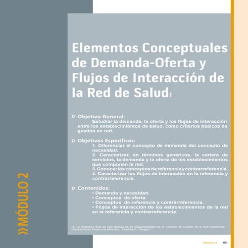 Oferta y Demanda de la Red de Salud | PDF
