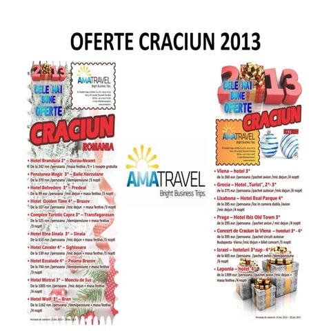 Oferte iarna 2013 2014