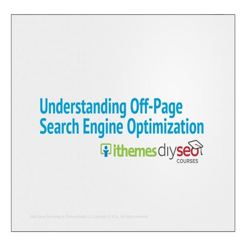 Off-Page Search Engine Optimization