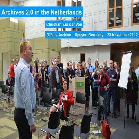 Archives 2.0 in the Netherlands