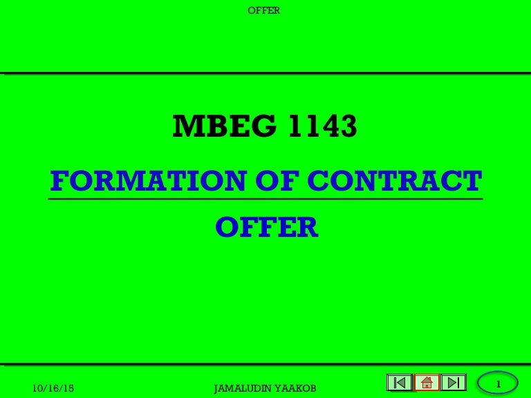 Offer