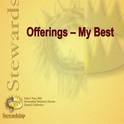 Tithe: Expression of My Faithfulness