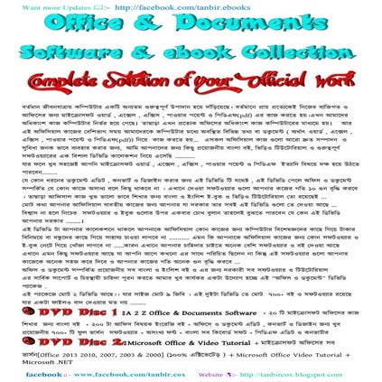 Office & documents software collection