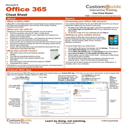Office 365-cheat-sheet