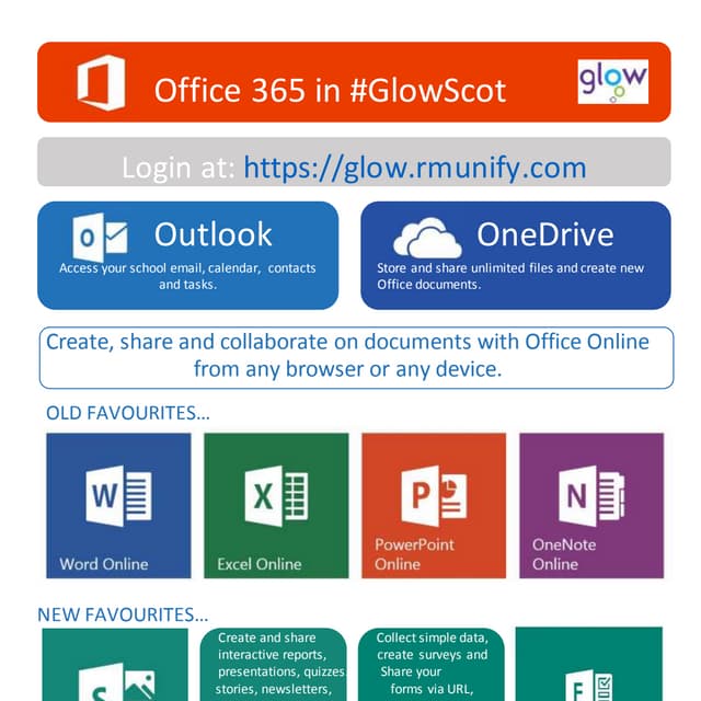 Office 365-education-glow-poster