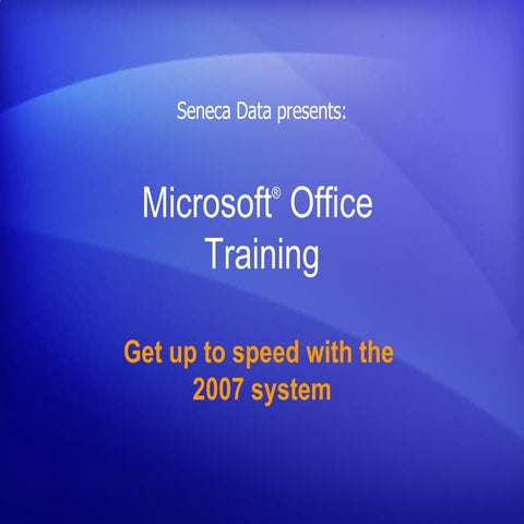 Office2007 User Training
