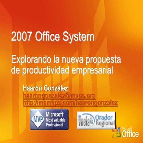 Plataforma Office 2007 - Valor Empresarial
